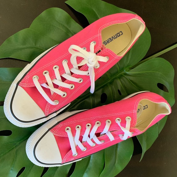 Low top Converse ‘pink paper’ - Picture 2 of 4